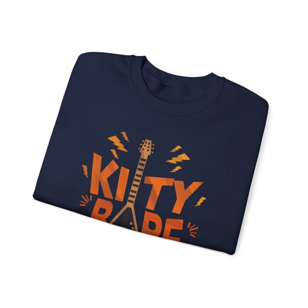 Kitty Barf Cartoon Cat - Unisex Heavy Blend™ Crewneck Sweatshirt Gildan 18000 - Image 18