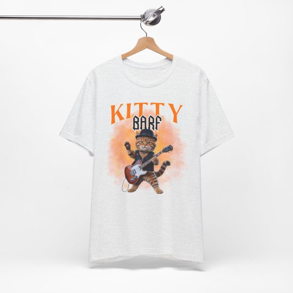 Kitty Barf Rock Real Cat - Bella Canvas 3001 - Unisex Short Sleeve Tee - Image 8