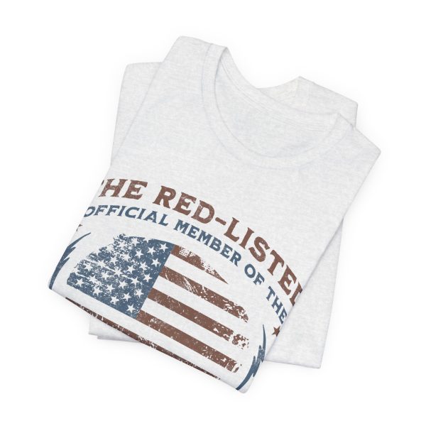 The Red Listed Official Member of The Republican Rejects Club – Bella Canvas 3001 – Unisex Short Sleeve Tee - Image 11