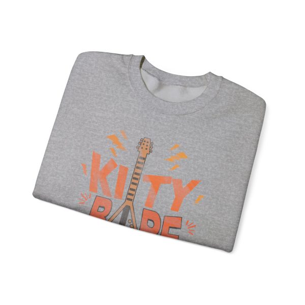 Kitty Barf Cartoon Cat - Unisex Heavy Blend™ Crewneck Sweatshirt Gildan 18000 - Image 12