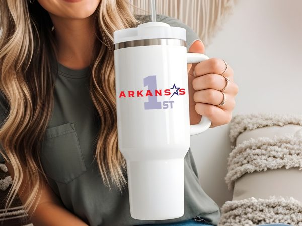 Arkansas 1st  – Fire the Fakes Fix the State 40oz Tumbler - Image 2