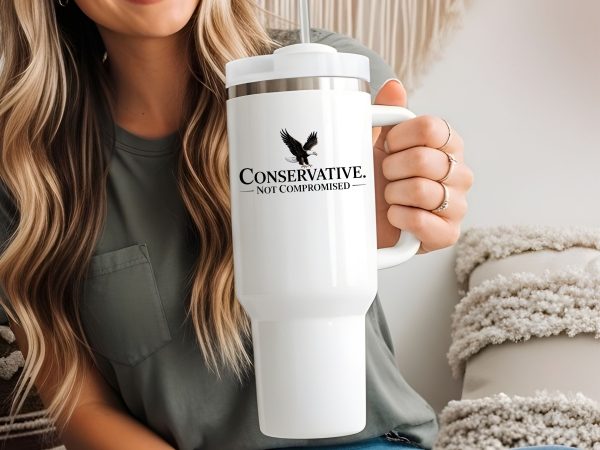 Conservative Not Compromised Fire the Rinos – 40oz Tumbler
