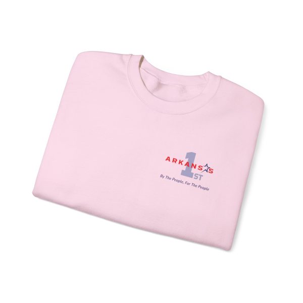 Fire the Fakes Small Rino Fix The State - Unisex Heavy Blend™ Crewneck Sweatshirt Gildan 18000 - Image 2