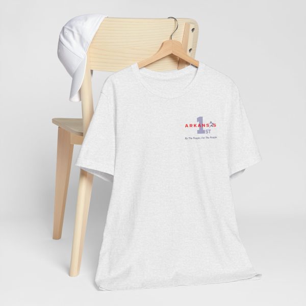 Fire the Fakes Small Rino Fix The State - Bella Canvas 3001 - Unisex Short Sleeve Tee - Image 15
