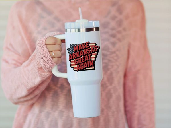 Make Arkansas Great Again 40oz Tumbler - Image 7