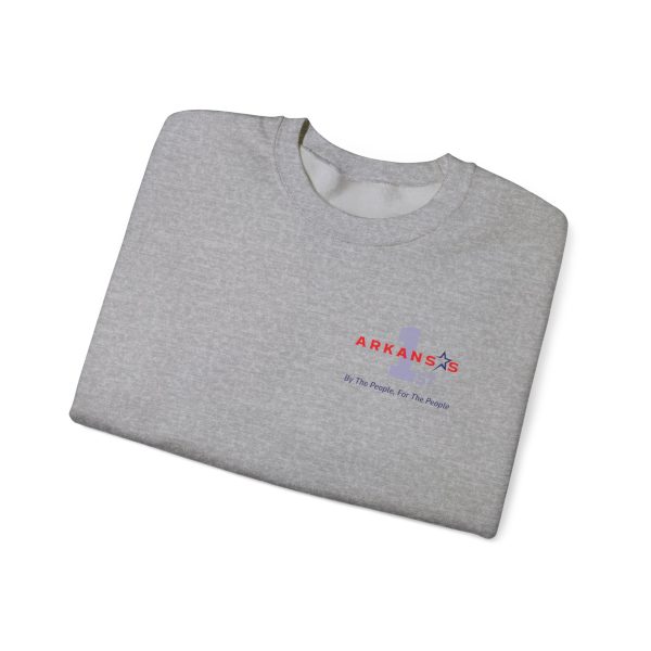 Fire the Fakes Flag Fix The State Arkansas 1st - Unisex Heavy Blend™ Crewneck Sweatshirt Gildan 18000 - Image 16