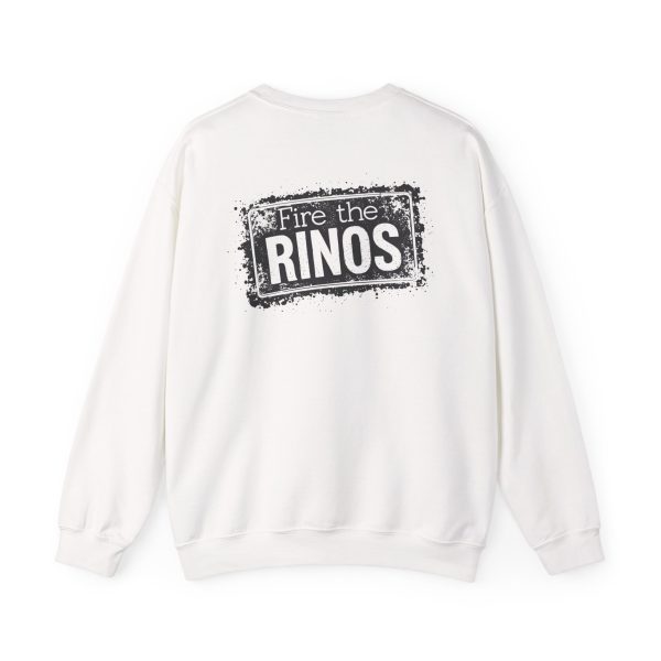 Conservative Not Compromised Fire the Rinos - Unisex Heavy Blend™ Crewneck Sweatshirt Gildan 18000 - Image 11