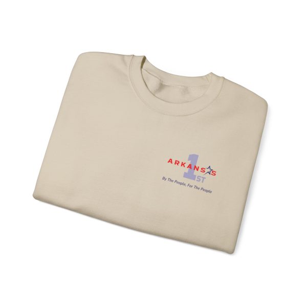 Fire the Fakes Small Rino Fix The State - Unisex Heavy Blend™ Crewneck Sweatshirt Gildan 18000 - Image 14