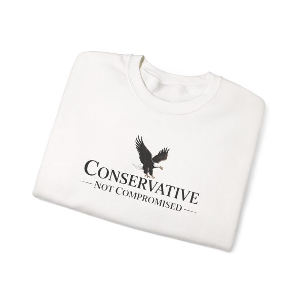 Conservative Not Compromised Fire the Rinos - Unisex Heavy Blend™ Crewneck Sweatshirt Gildan 18000 - Image 5