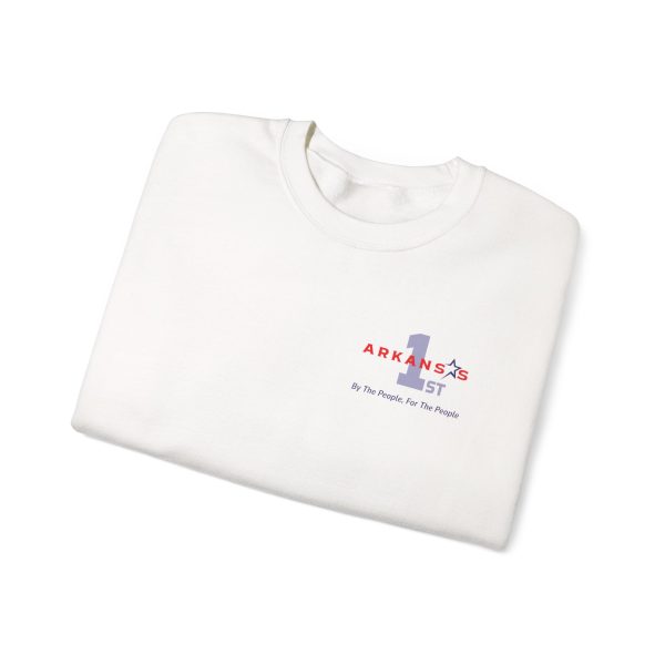 Fire the Fakes Small Rino Fix The State - Unisex Heavy Blend™ Crewneck Sweatshirt Gildan 18000 - Image 11