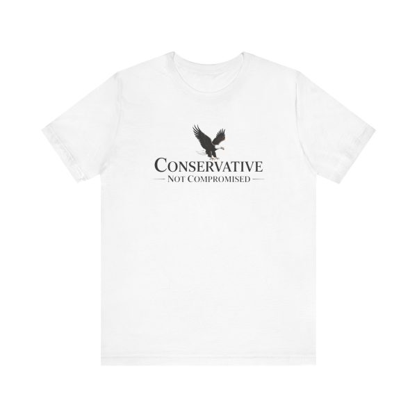 Conservative Not Compromised Fire the Rinos - Bella Canvas 3001 - Unisex Short Sleeve Tee - Image 3