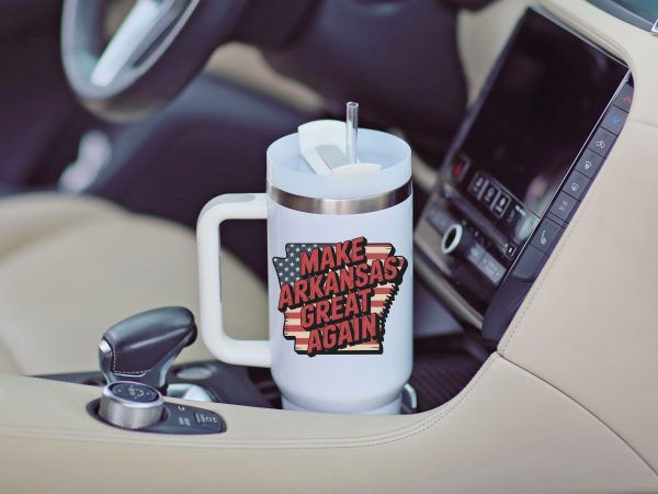 Make Arkansas Great Again 40oz Tumbler - Image 6