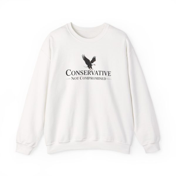 Conservative Not Compromised Fire the Rinos - Unisex Heavy Blend™ Crewneck Sweatshirt Gildan 18000 - Image 3